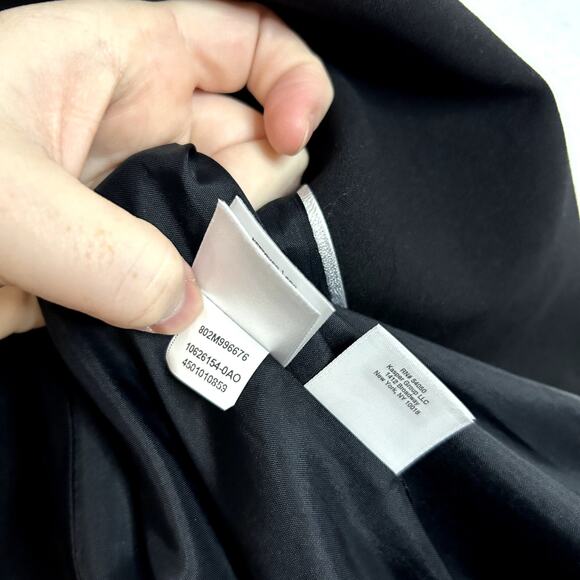 Ann Klein Lion Label Single Button Blazer Black Womens Size 8 - Picture 5 of 7